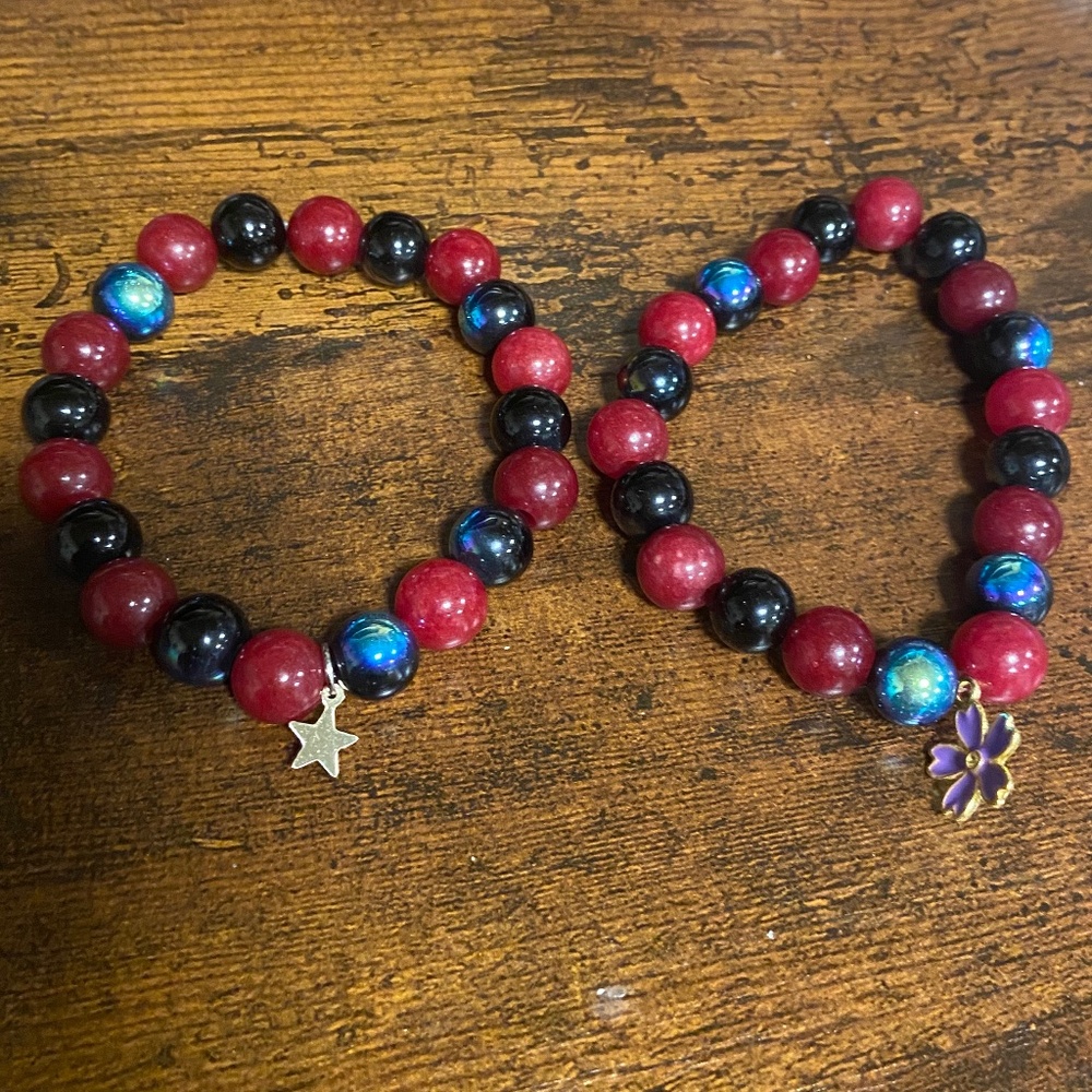 Custom Hand made matching bracelets